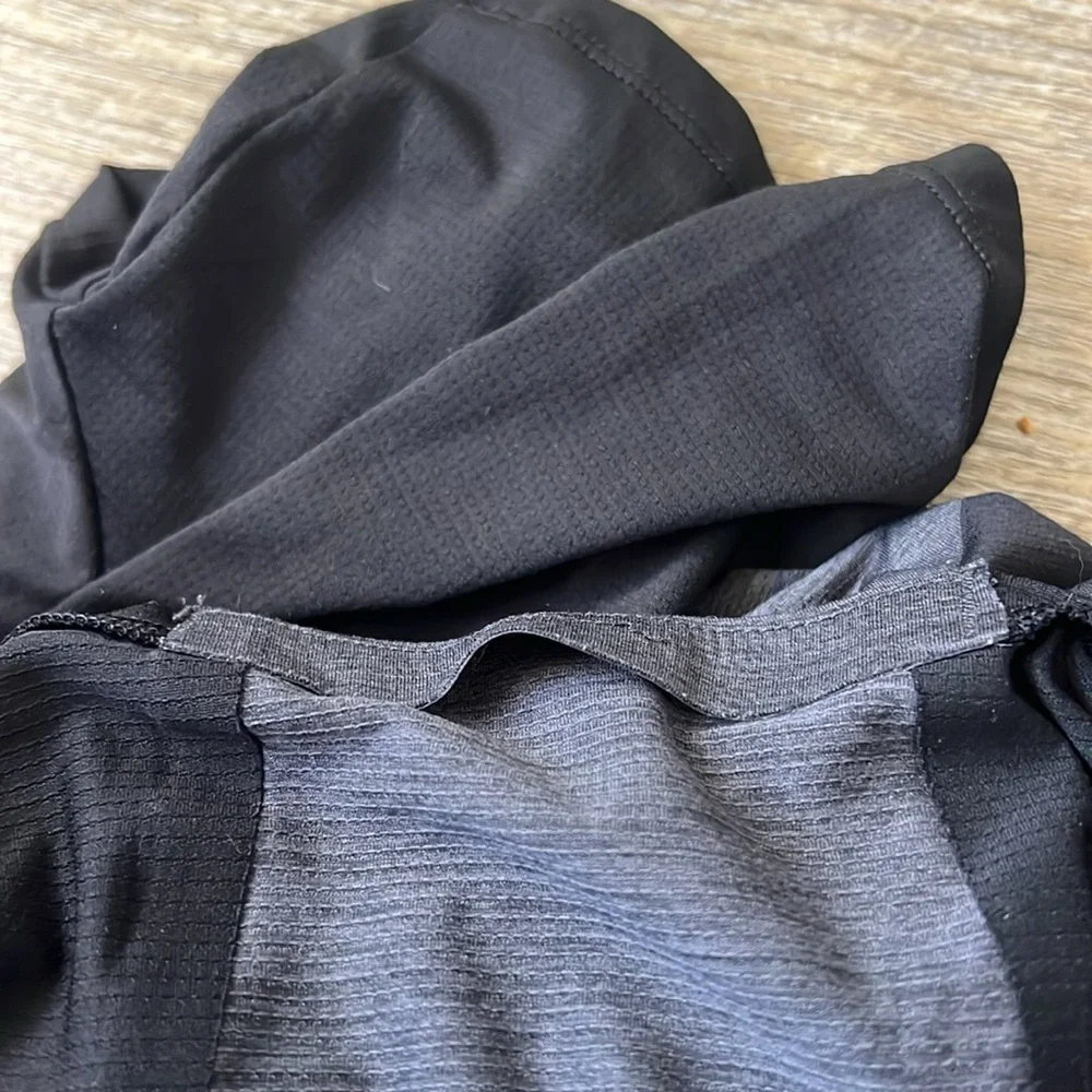 Men’s Lululemon Fast Free Breathe Black Performance Training Shirt Size M/L